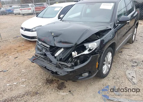 2013 Volkswagen Tiguan Se z USA, uszkodzony, nr VIN WVGBV7AX0DW507638